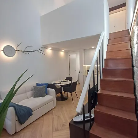 Charming Loft With Ac And Washing Machine Oporto